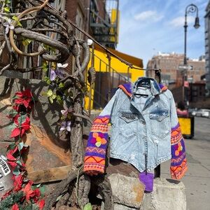 Jean & Handcrafted Knitt